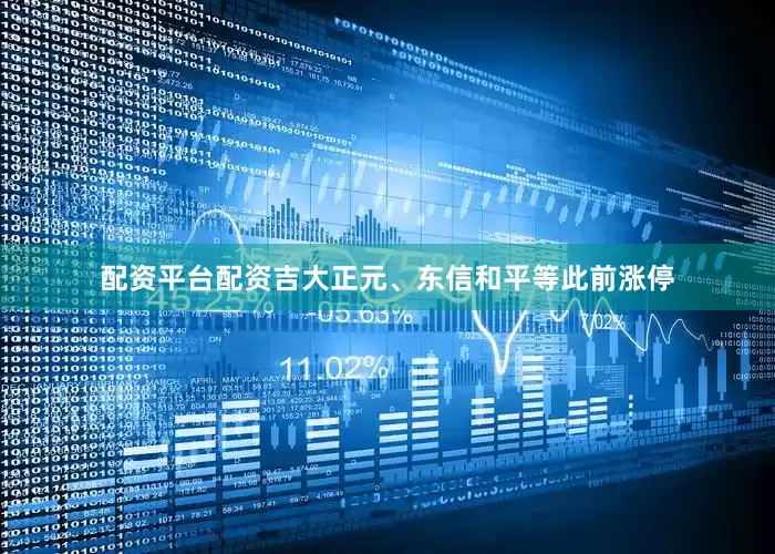 配资平台配资吉大正元、东信和平等此前涨停
