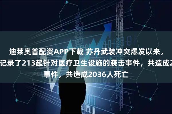迪莱奥普配资APP下载 苏丹武装冲突爆发以来，世卫组织已记录了213起针对医疗卫生设施的袭击事件，共造成2036人死亡